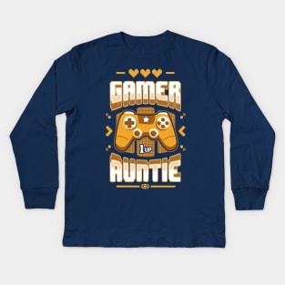 Gamer Auntie Kids Long Sleeve T-Shirt